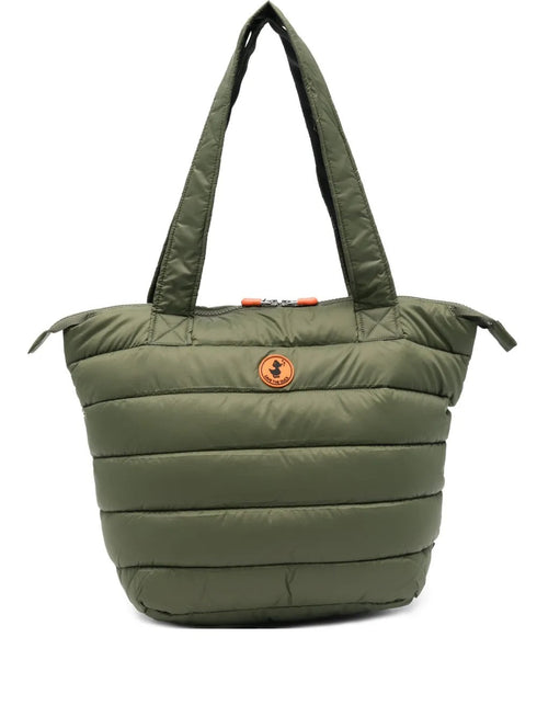 SAVE THE DUCK QUILTED TOTE BAG